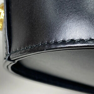 Salvatore Ferragamo Shoulder black Bag Hobo leather logo